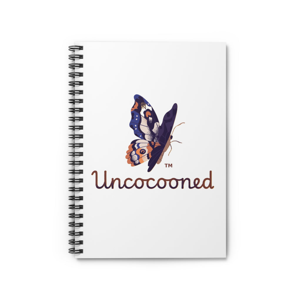 Spiral Notebook: Uncocooned - Butterfly