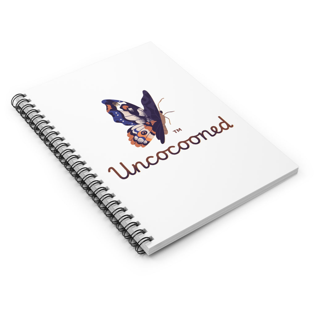 Spiral Notebook: Uncocooned - Butterfly