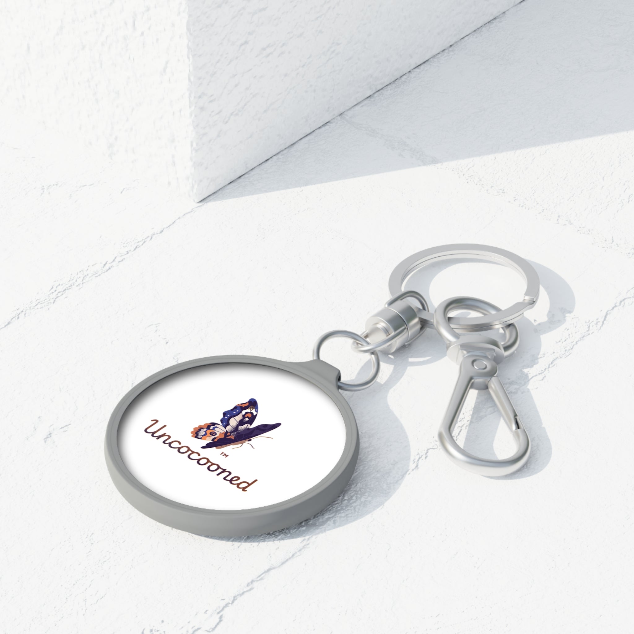 Keyring Tag: Uncocooned - Butterfly