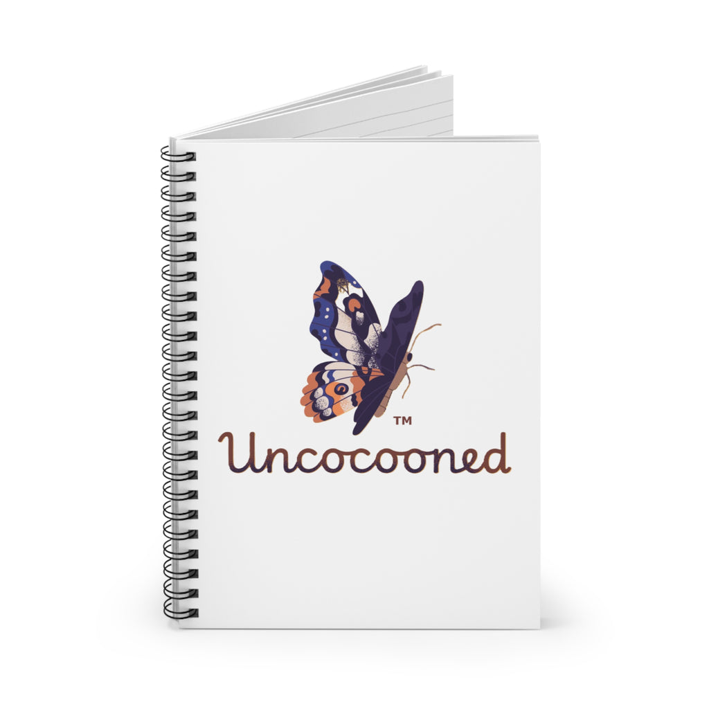 Spiral Notebook: Uncocooned - Butterfly