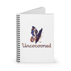 Spiral Notebook: Uncocooned - Butterfly