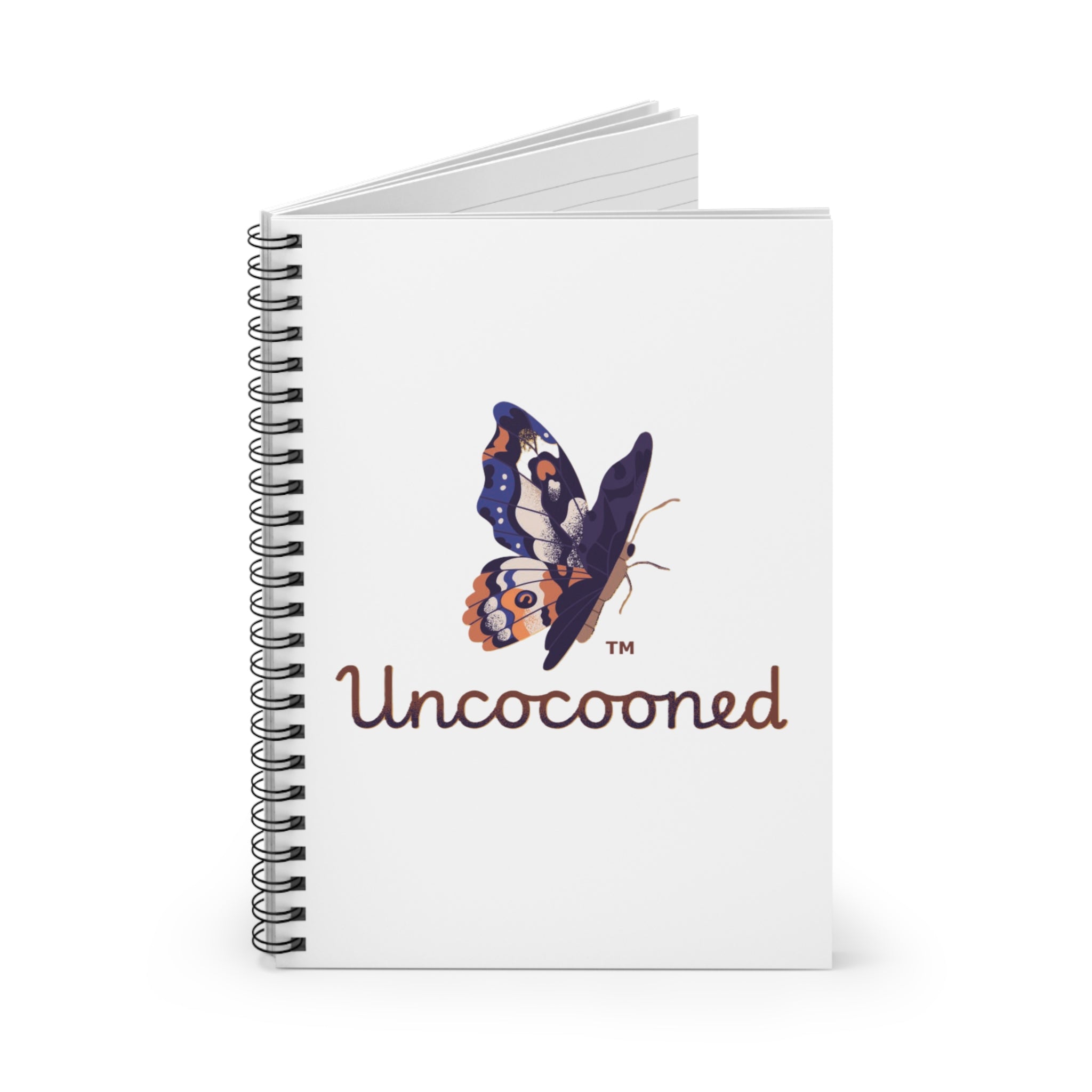 Spiral Notebook: Uncocooned - Butterfly